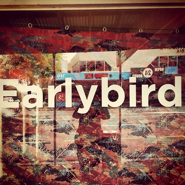 Early bird catches the worm