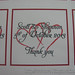Red Double Hearts Custom Square Wedding Labels Stickers <a style="margin-left:10px; font-size:0.8em;" href="http://www.flickr.com/photos/37714476@N03/8433950206/" target="_blank">@flickr</a>