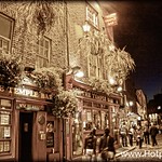 Dublin Temple Bar at Night, Ireland