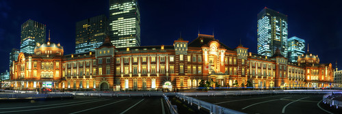 東京駅全景　Panorama of Tokyo Station