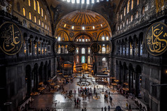 Central nave - Hagia Sophia