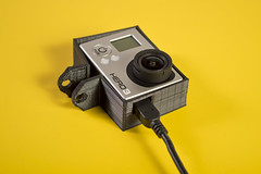 camera diy plastic usb frame abs accessory 3dprinting gopro hero3