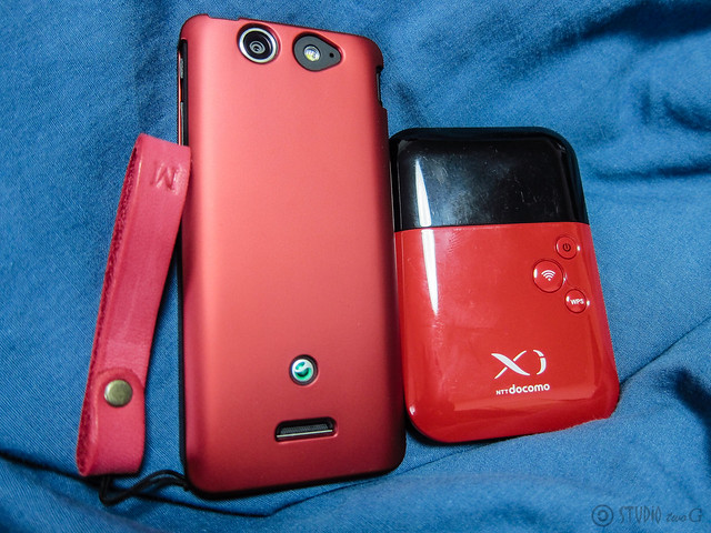 Xperia SX with Red jacket
