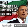 Senate Overwhelmingly Okays New Iran Sanctions
