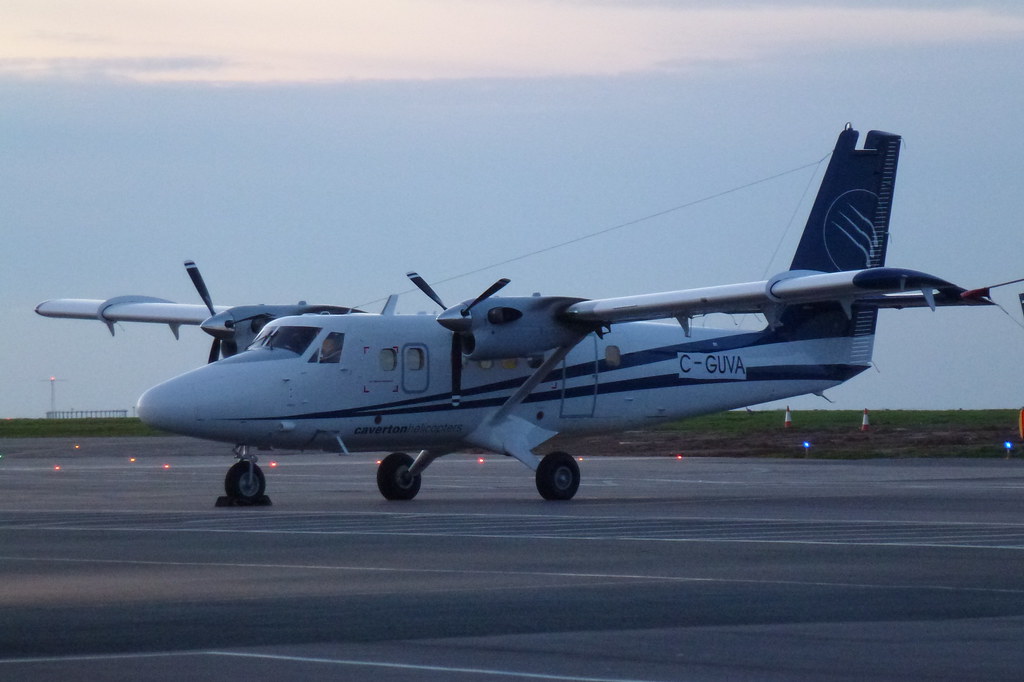C-GUVA (DHC-6-400 Viking Twin Otter to be 5N-SHE Caverton Helicopters of Lagos, Nigeria)