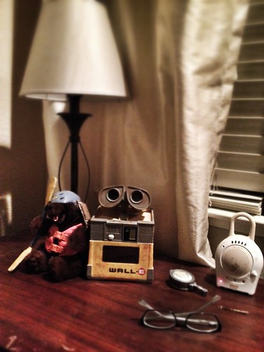 Wall-e alarm clock