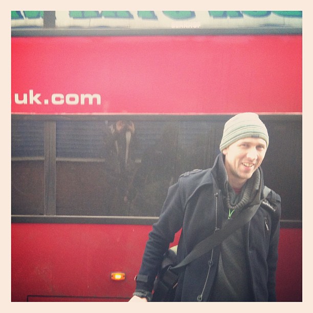 Mr Tom Sweet managed our UK tour a treat -just London show left now :-( #supereverthing