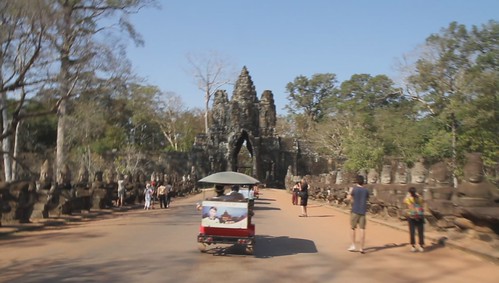 entering Angkor Thom ©  Jason Eppink