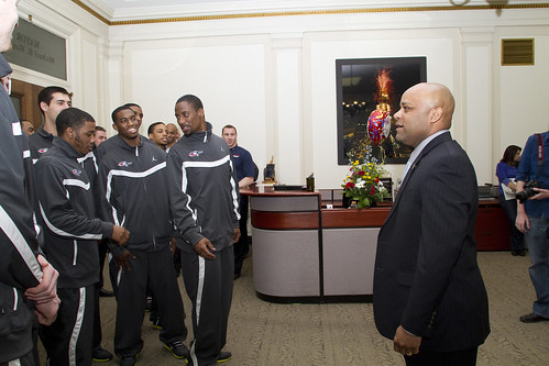 Roadrunners at the Mayor's Office