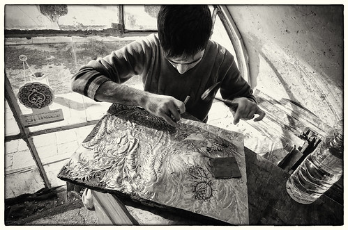 Silversmith in his Workshop, Esfahan