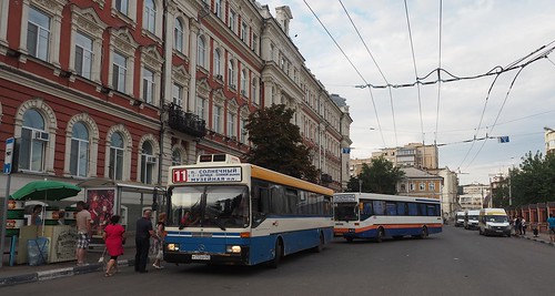 Saratov bus Р772ЕР67 Muzeinaya ploshad ©  trolleway