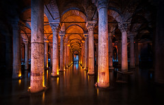 The Roman Cistern In Istanbul