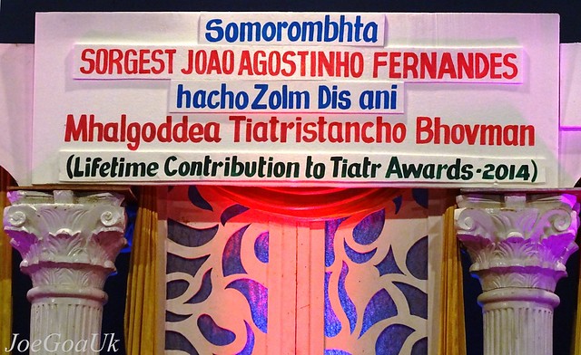 Lifetime Contribution to Tiatr Awards’  2014