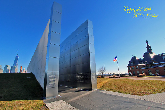 “Empty Sky: New Jersey September 11th Memorial” Across NY City (Photo #27b of LSP Series) of Liberty State Park (Jersey City, NJ)
