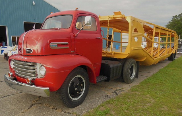 tractor ford truck semi coe cabover