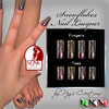 ღ ♡ Nail Lacquers For Slink ♡ ღ Snowflakes Chocolate by Page Creations™