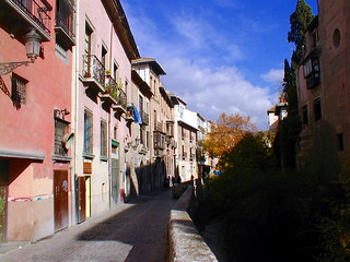 Paseo de los tristes. Rio Darro. Granada-Spain
