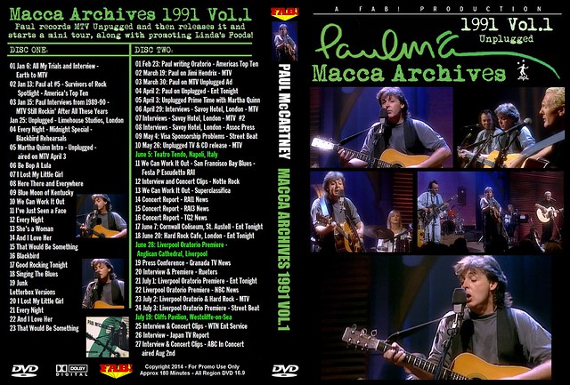 Paul McCartney Macca Archives 1991 Vol 1