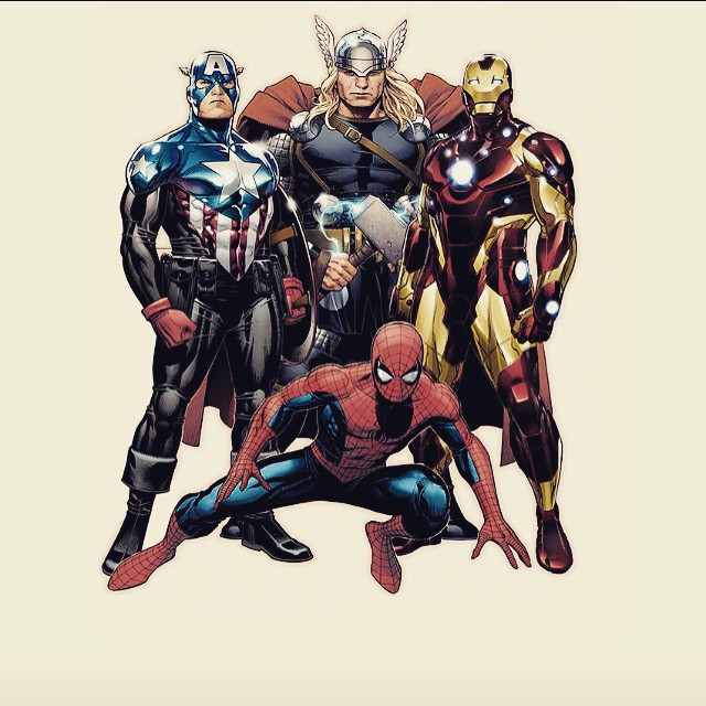 Guess whose apart of the marvel cinematic universe now :D  #theamazingspiderman #spiderman #marvel #marvelcinematicuniverse #mcu #peterparker #cilvilwar #finally #damnright