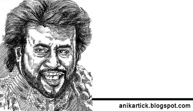 RAJINIKANTH - Superstar of Indian Cinema Industries - Art - Artist ANI,Chennai,TamilNadu,India