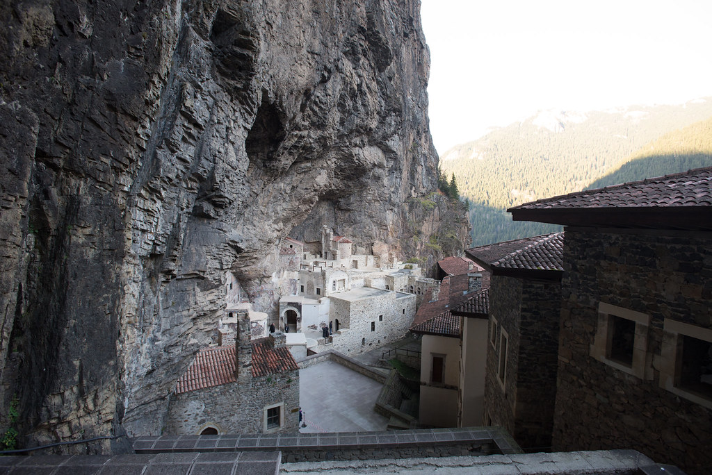 View of Sumela Monastery from Above