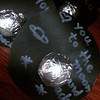 Space lollipops for Valentines Day treats for tomorrow. I wrote: Love you to the moon and back ,  you are my SUNshine and you are the centre of my world. I used blackboard paper from @happy_teapot and.. lollipops!!