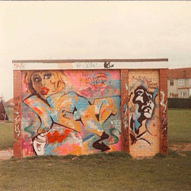 Inspiration & Influence. NEXT by Chris 1986. Bexleyheath. Made famous in a Lil book. #UKGraff #ukgraffiti #jump2