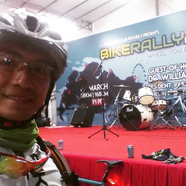 Happening right here, right now.  #cycle #cyclist #sgcyclist #bike #biker #cycling #biking #sgbiker #sgcycling #SG #changi #changivillage #day #sport #sportshub #WheelYouRideWithMe #fun #fit #healthy #lifestyle #feelingawesome #bikerally #ntuc #bikerally2