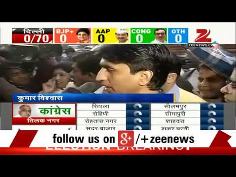 Delhi Assembly election results: Kumar Vishwas reaches AAP office ahead of votes counting