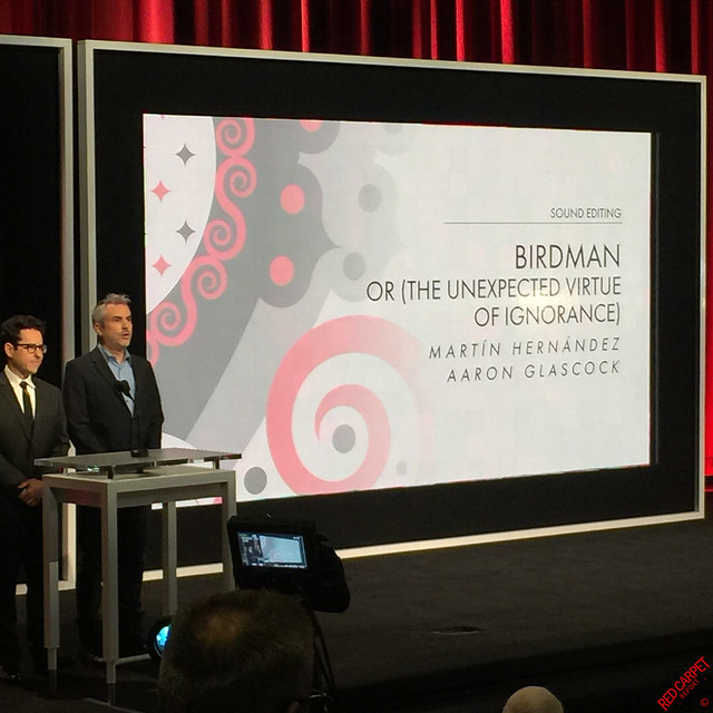 Directors J.J. Abrams and Alfonso Cuarón at the 87th Oscars Nominations Announcement #Oscars #AwardSeason #OscarNoms IMG_5939