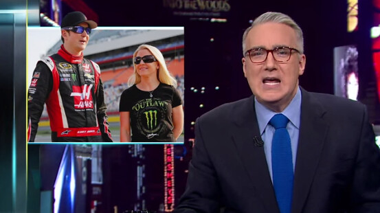 Keith Olbermann hates NASCAR. what a jerk