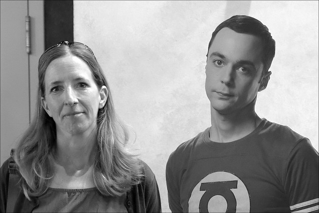 My girl and Dr Dr Sheldon Cooper