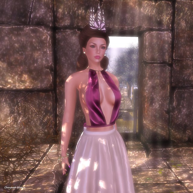 PurpleMoon - Paris Dress in Magenta 2