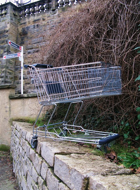 Shopping Trolley. Dale Winton. Supermarket Sweep. Bamberg. Germany. IMG_4529