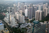 View of Orchard Road and its surroundings from Ion Sky