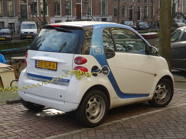 netherlands smart amsterdam nederland electriccar fortwo 2014 electricdrive car2go 50slr6