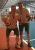 Chris Sheehan & Kyle Ferguson with the FAW Futsal Cup.