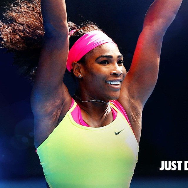 2015 Australian Open Champion Serena Williams 6th title, 19th Grand Slam. #legendofthecourts