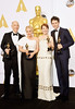 Dàn “sao” giành giải Oscar quây quần chụp hình