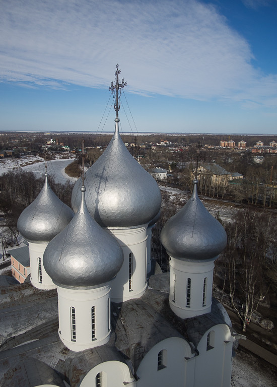 :   / The Saint Sophia Cathedral in Vologda