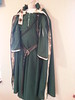 Narnia Susan style dress and cloak with leather belt and quiver detail