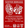 Lokasi Nobar: Rekomendasi Lokasi Nobar Majalengka • Milanisti • @milanistimjlk • AC Milan vs Sassuolo • Warung Angkringan