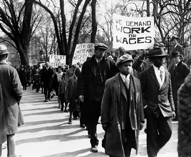 Blacks, Whites Protest Job Losses: 1930 No. 3