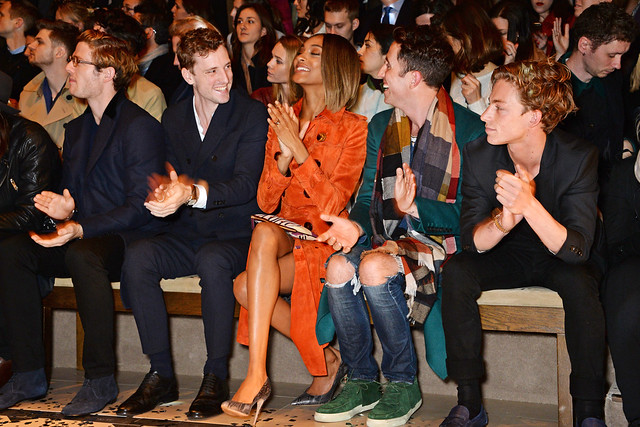Burberry Prorsum AW15: Front Row & Show - London Collections: Men