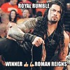 Cant wait to see #romanreigns vs brock lesnar at wrestlemania.. Congrats for winning the royal rumble 👍💪 #wwe