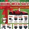 BPG Autosounds first annual Boxing Day sale. Starts Dec 16th until the 24th. Hurry! Get the best pricing of the year before Boxing Day. #HertzAudio #Audison #Focal #Clarion #JVC #BlackVue