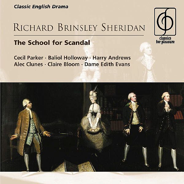 Richard Brinsley Sheridan The School For Scandal Various Artists Warner Classics