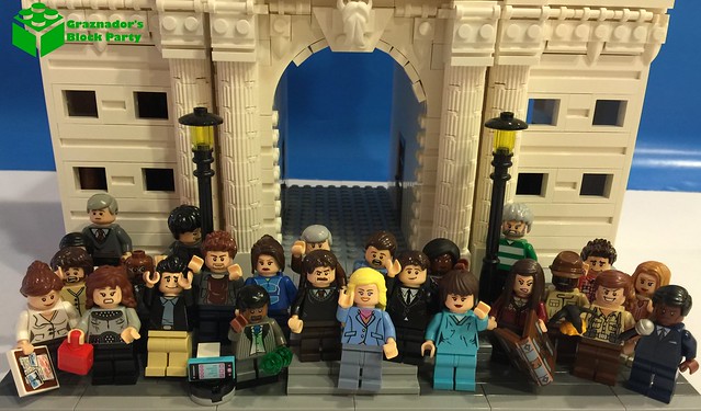 The Full Cast - LEGO Parks and Recreation
