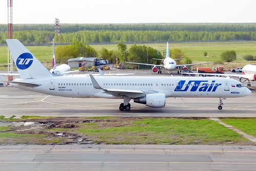 UTair, VQ-BKF, Boeing 757-2Q8 ©  Anna Zvereva