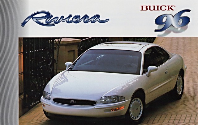 buick riviera postcard 1996